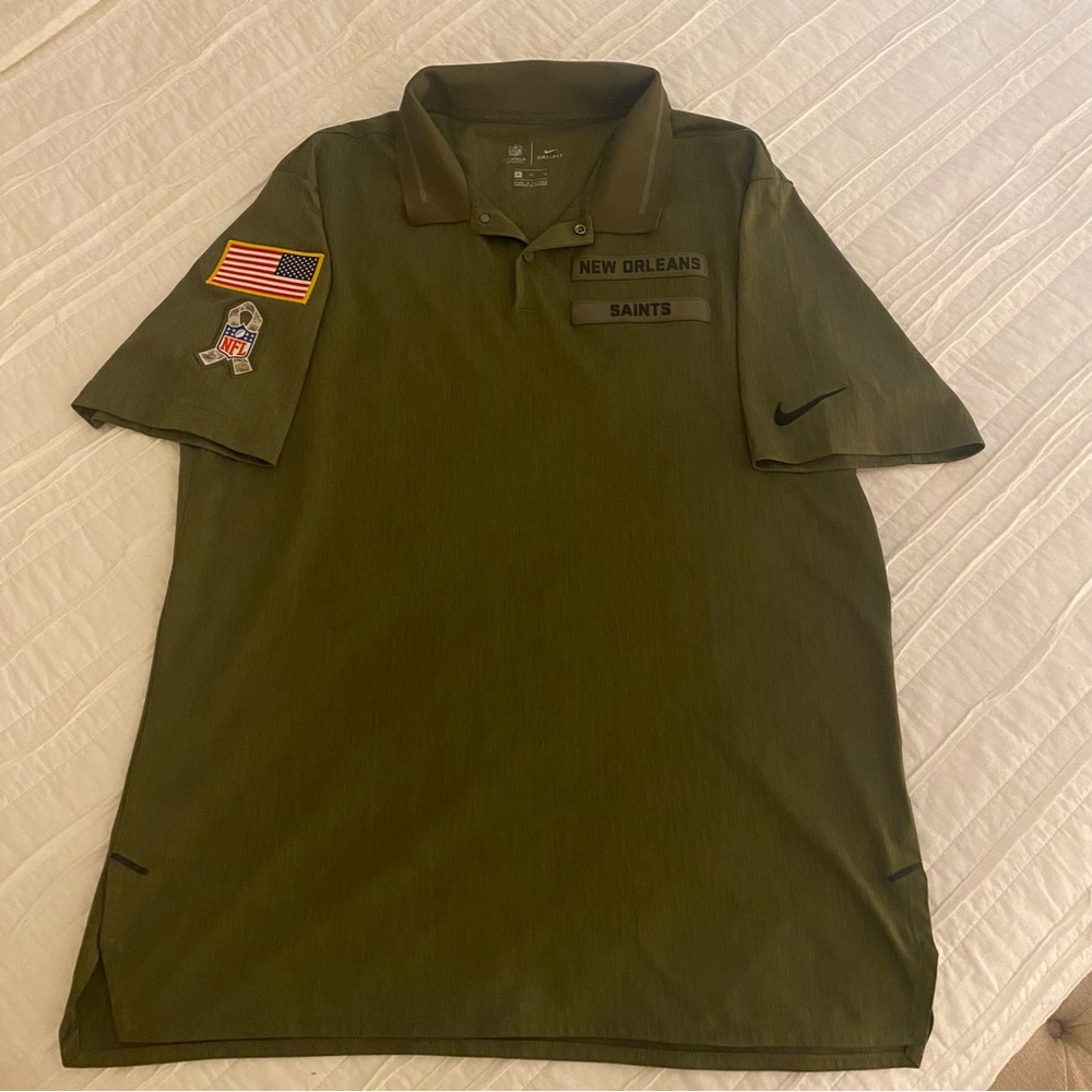 *Rare* EUC New Orleans Saints Polo Shirt